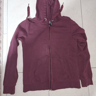 Bordeaux Zip-Hoodie