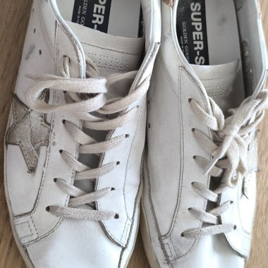 Weisse Super-Star Sneakers Grösse 40