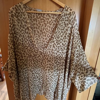 Leopard Print Blouse