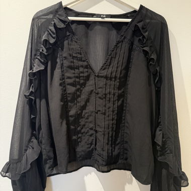 Blusa nera