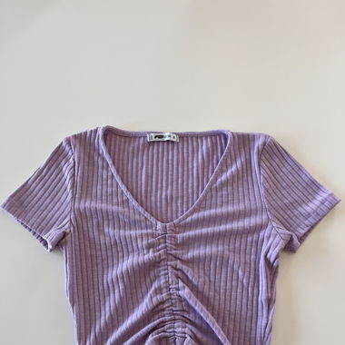 Lilac Crop Top