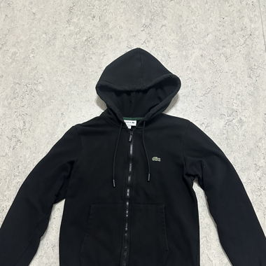 Lacoste zipp Pullover Schwarz 