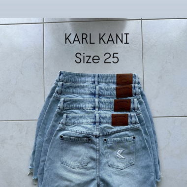 NEW KARL KANI JEANS SHORTS