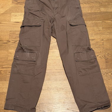 Brown cargo pants