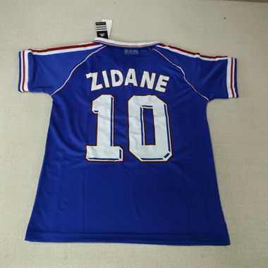 France World Cup 1998 Zidane 10 Jersey
