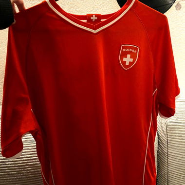 Red Swiss Jersey