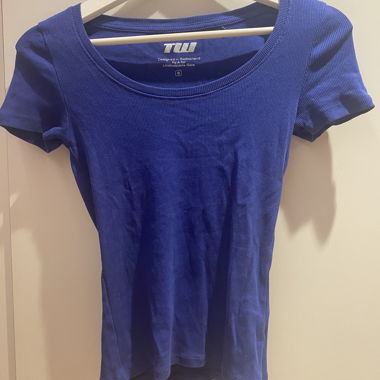Tight Royal Blue T-shirt