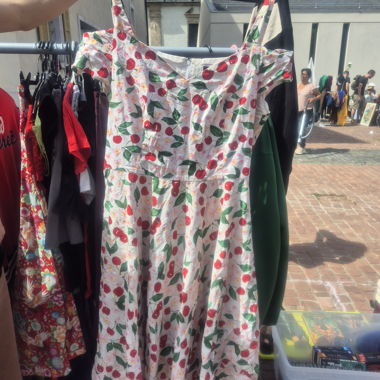 Robe imprimée cerises