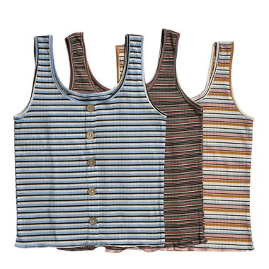 Set of 3 striped tops – size L, like new