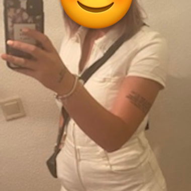 Combinaison en Denim Blanche