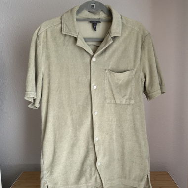 Camicia estiva verde