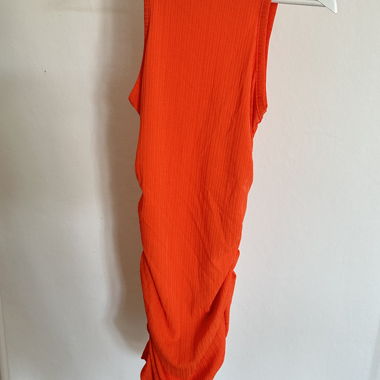 Oranges Ribbed Dress XS