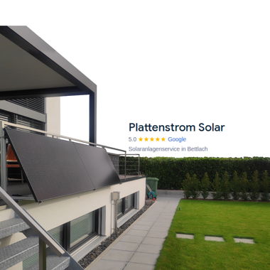 Solar zum Energiesparen (mit Installation)