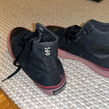 Converse OPI Black & Pink