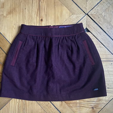 Superdry wool mini skirt