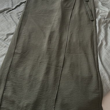 Green Culotte Skirt