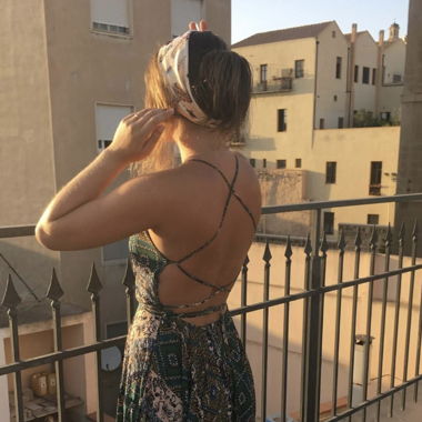 Robe dos nu 