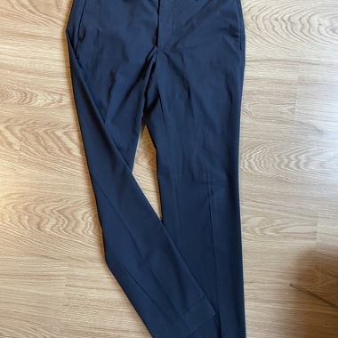Pantaloni Eleganti Blu Scuro
