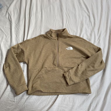Maglione The North Face mezza zip beige