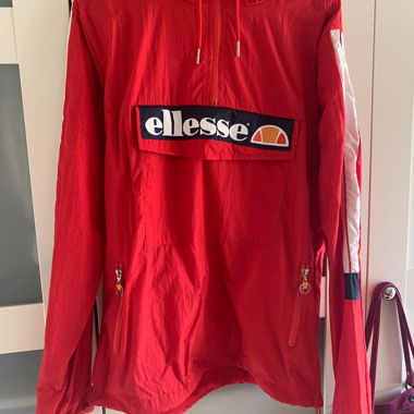 Giacca a vento Ellesse rossa