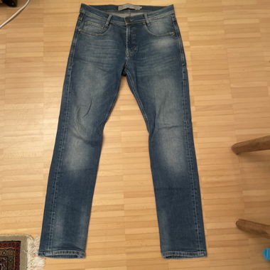 Blaue Slim Fit Jeans