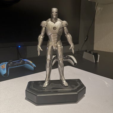 Figura di Iron Man, argento