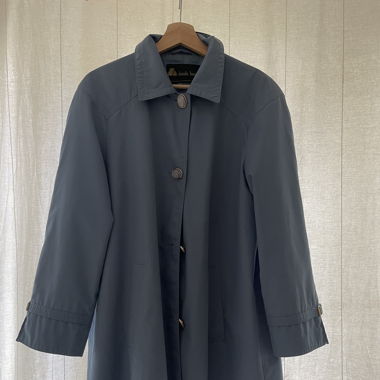 Trench bleu vintage 