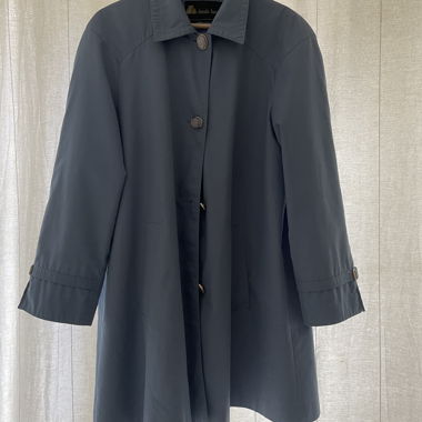 Trench bleu vintage 