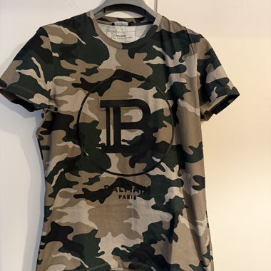 T-shirt camouflage Balmain