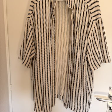 Chemise rayée en maille