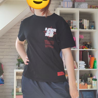 T-shirt nero 