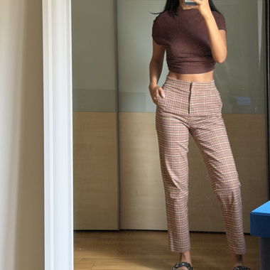 Checkered Pants