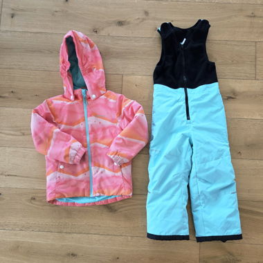 Ensemble veste et pantalon de ski, taille 110