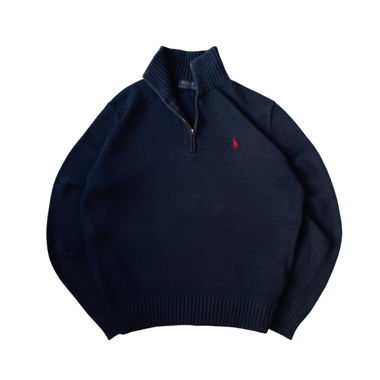 Vintage Ralph Lauren 1/4 Zip Sweat (XS)
