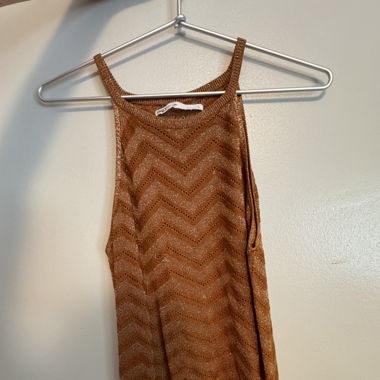 Halter top glitter