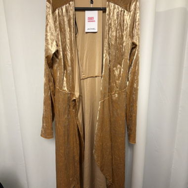 Monki goldener Cardigan