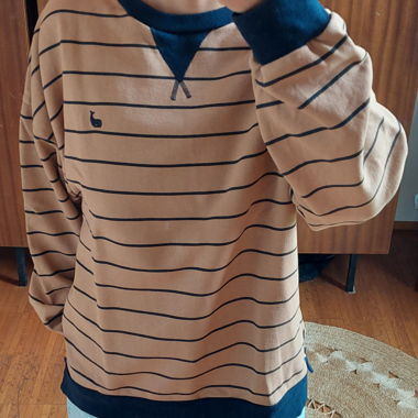 Twothirds Pullover gestreift