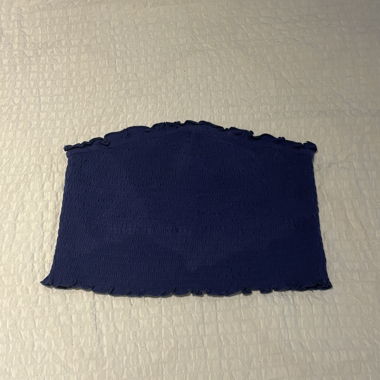Haut bandeau violet