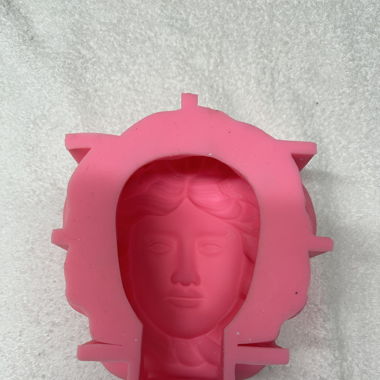 Moule silicone tête médusa H: 17cm