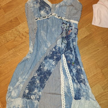 Abito estivo vintage, patchwork