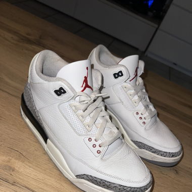 Jordan 3 Weiss Zementgrau remake