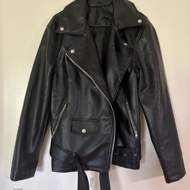 Faux leather jacket - never worn