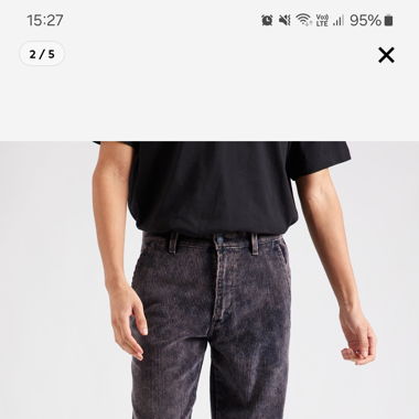 Levi's  33/32 Regular Authentic schwarz