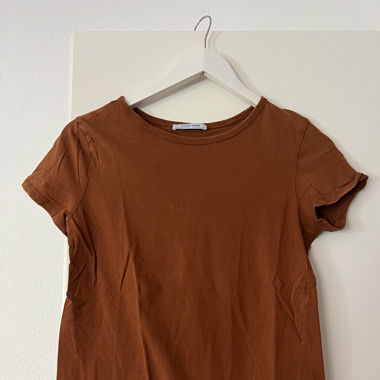 T-shirt Zara terracotta