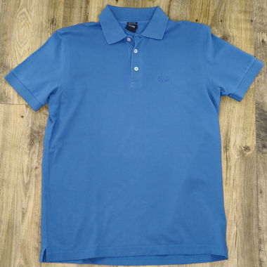 BOSS Polo blau Herren