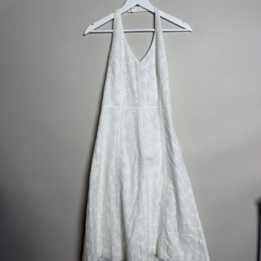 Esprit White Halterkleid