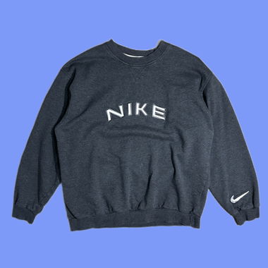 Maglione Nike vintage grigio