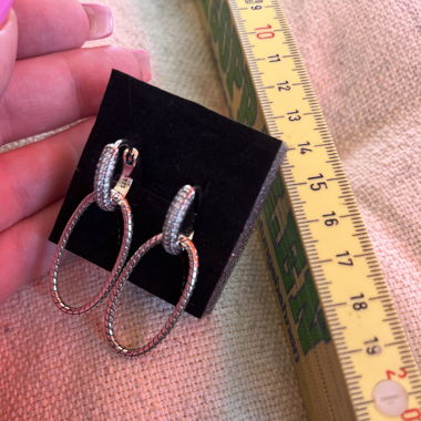 elegante Ohrringe aus Silber