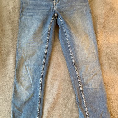 Jeans Mango Abby bleu
