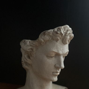 Pflanzentopf Statue
